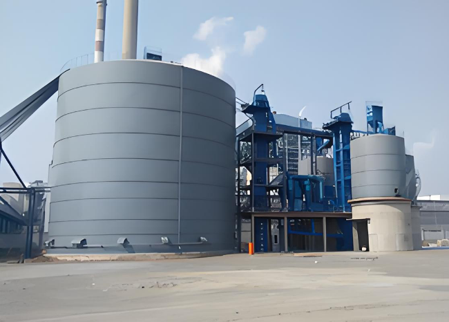 兰西1万吨钢板仓