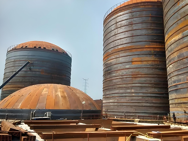 兰西焦粉钢板仓